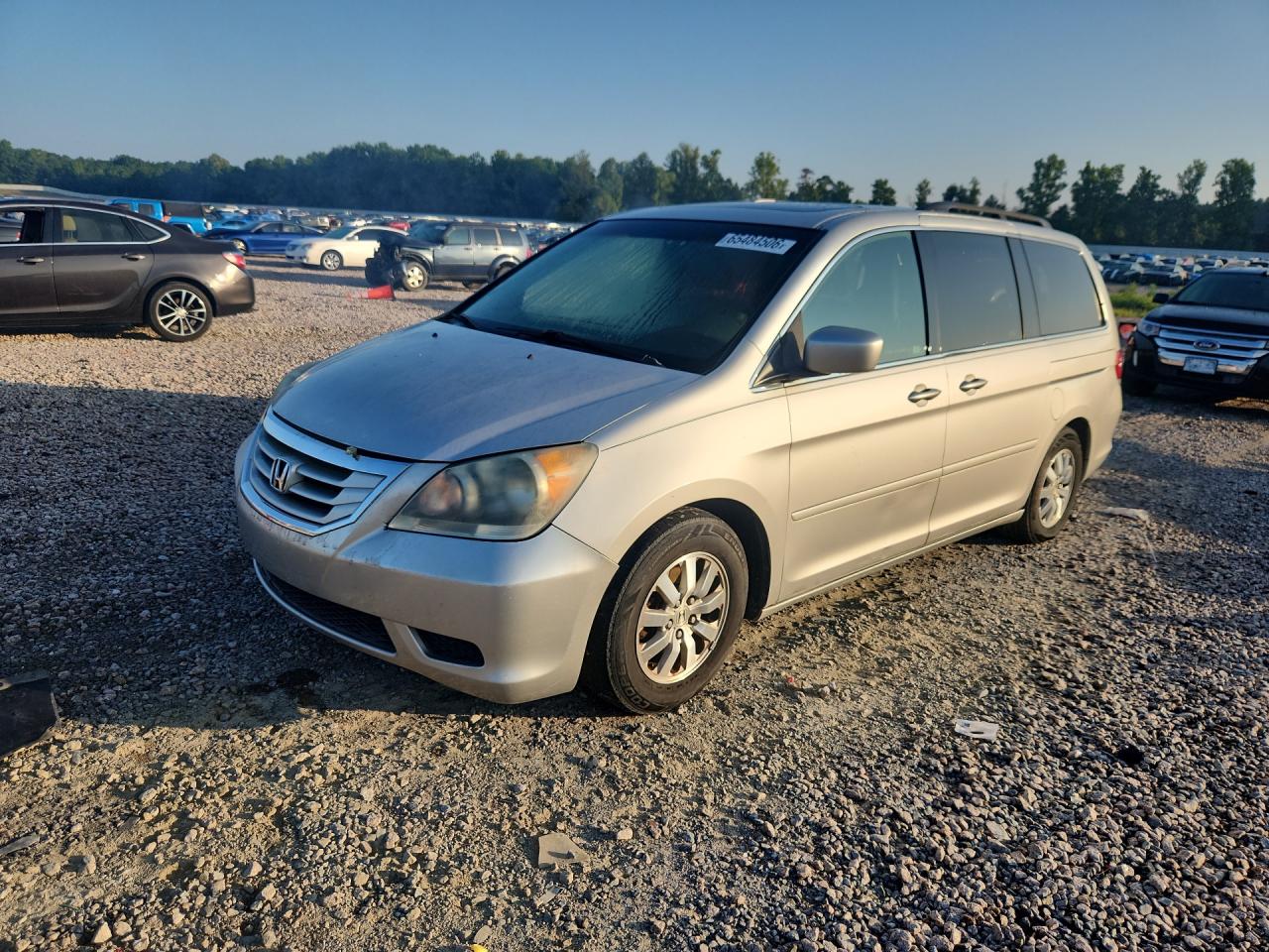 2008 Honda Odyssey Exl Серебряный vin: 5FNRL38718B076633
