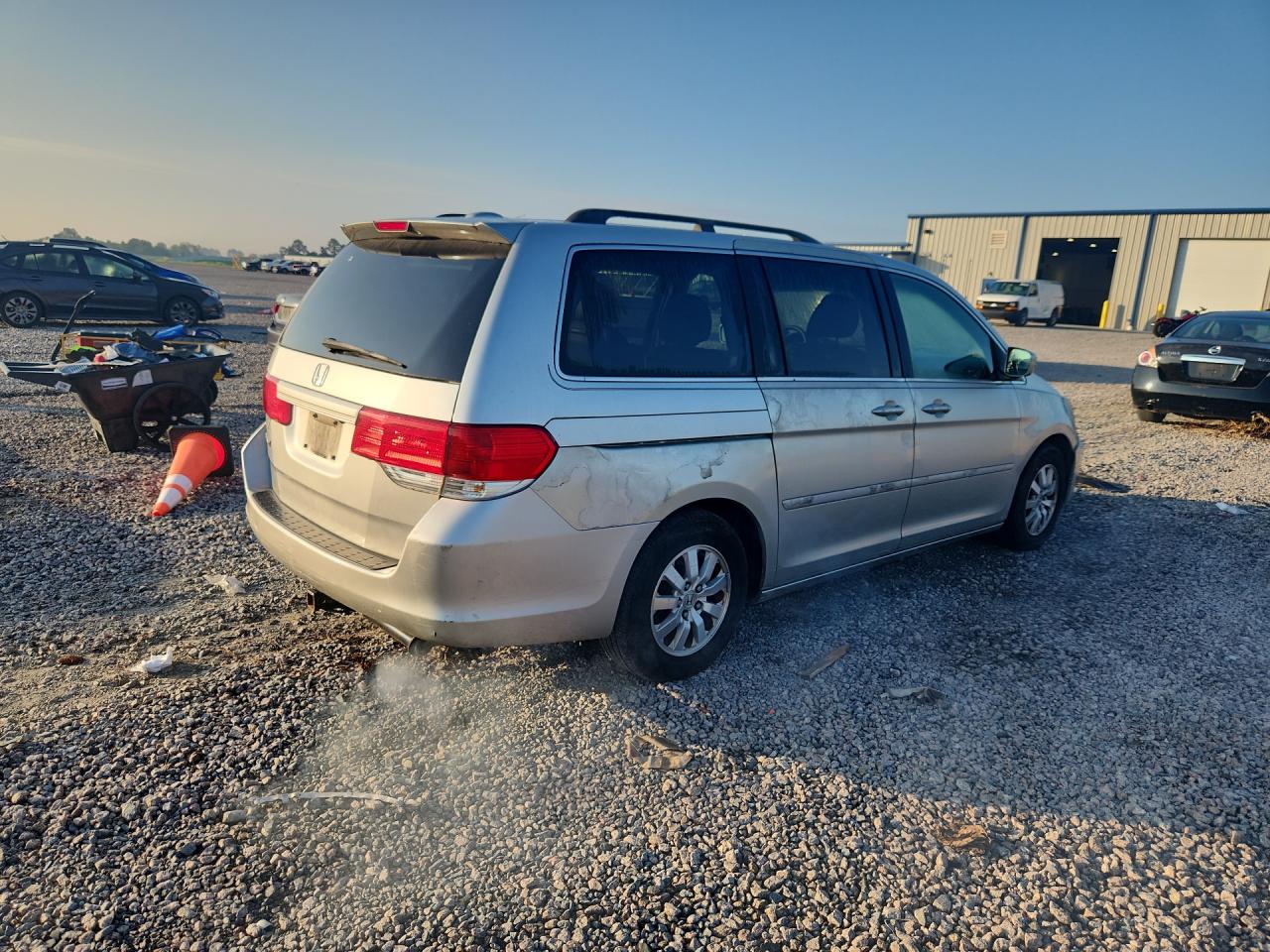 2008 Honda Odyssey Exl Серебряный vin: 5FNRL38718B076633