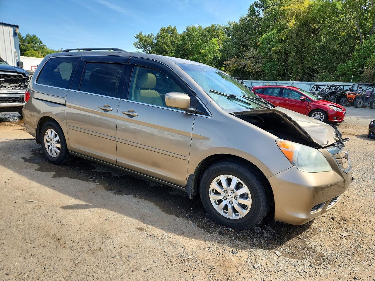 2008 Honda Odyssey Exl Gold vin: 5FNRL38718B080164