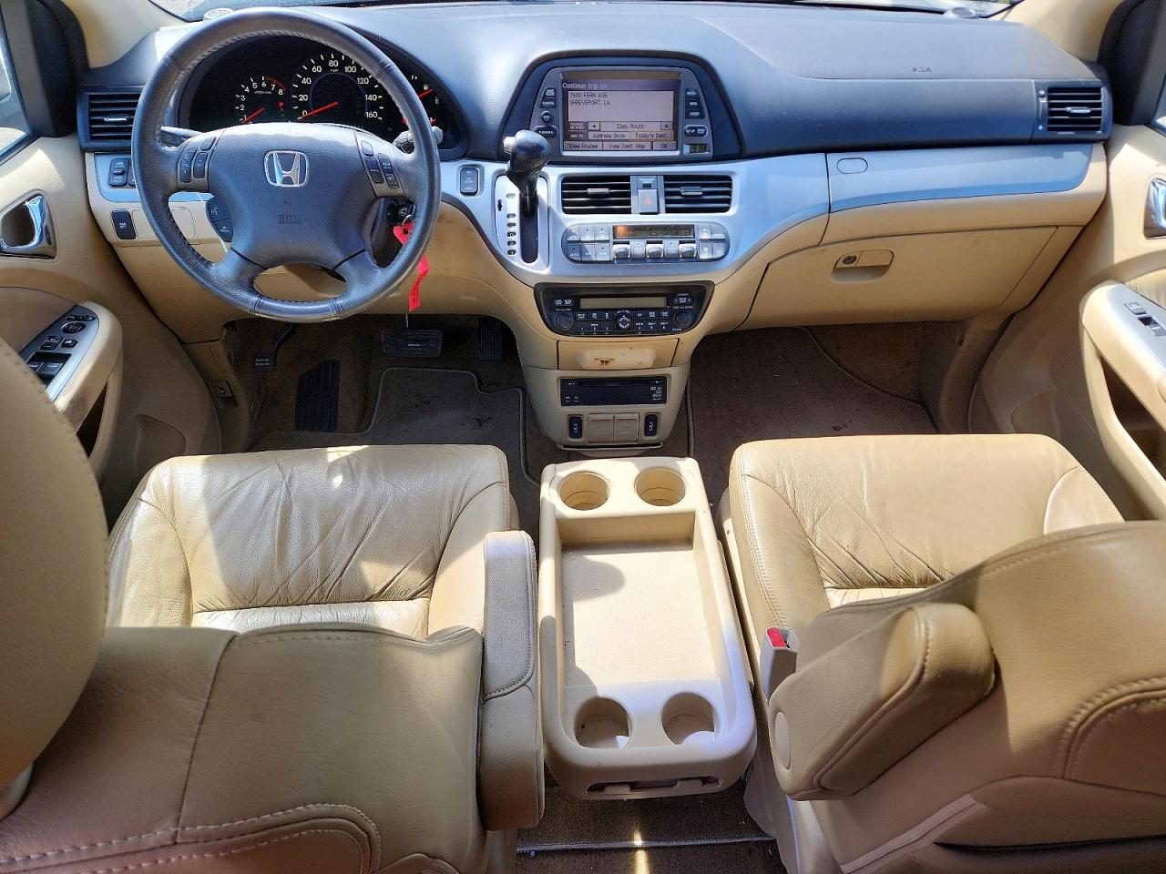 2008 Honda Odyssey Exl Gold vin: 5FNRL38718B080164