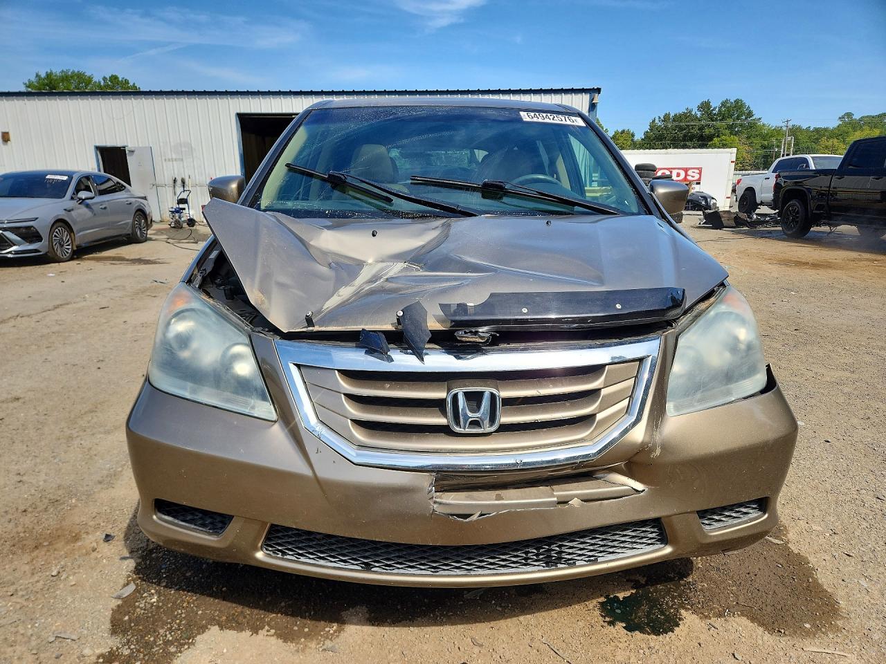 2008 Honda Odyssey Exl Gold vin: 5FNRL38718B080164