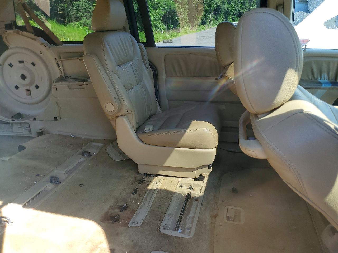 2008 Honda Odyssey Exl Black vin: 5FNRL38718B101918