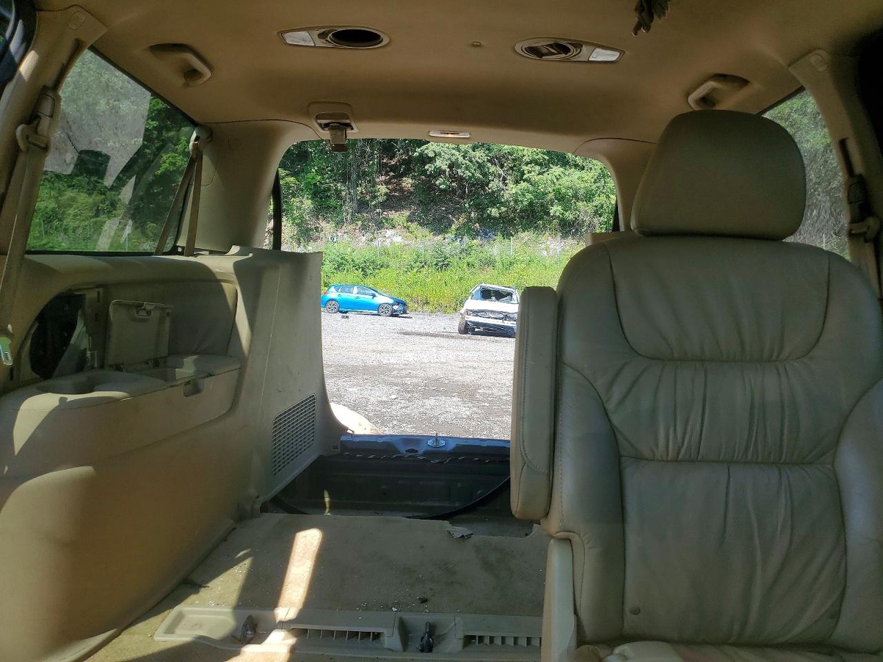 2008 Honda Odyssey Exl Black vin: 5FNRL38718B101918