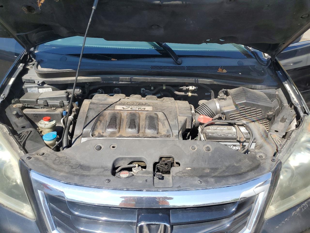 2008 Honda Odyssey Exl Black vin: 5FNRL38718B101918