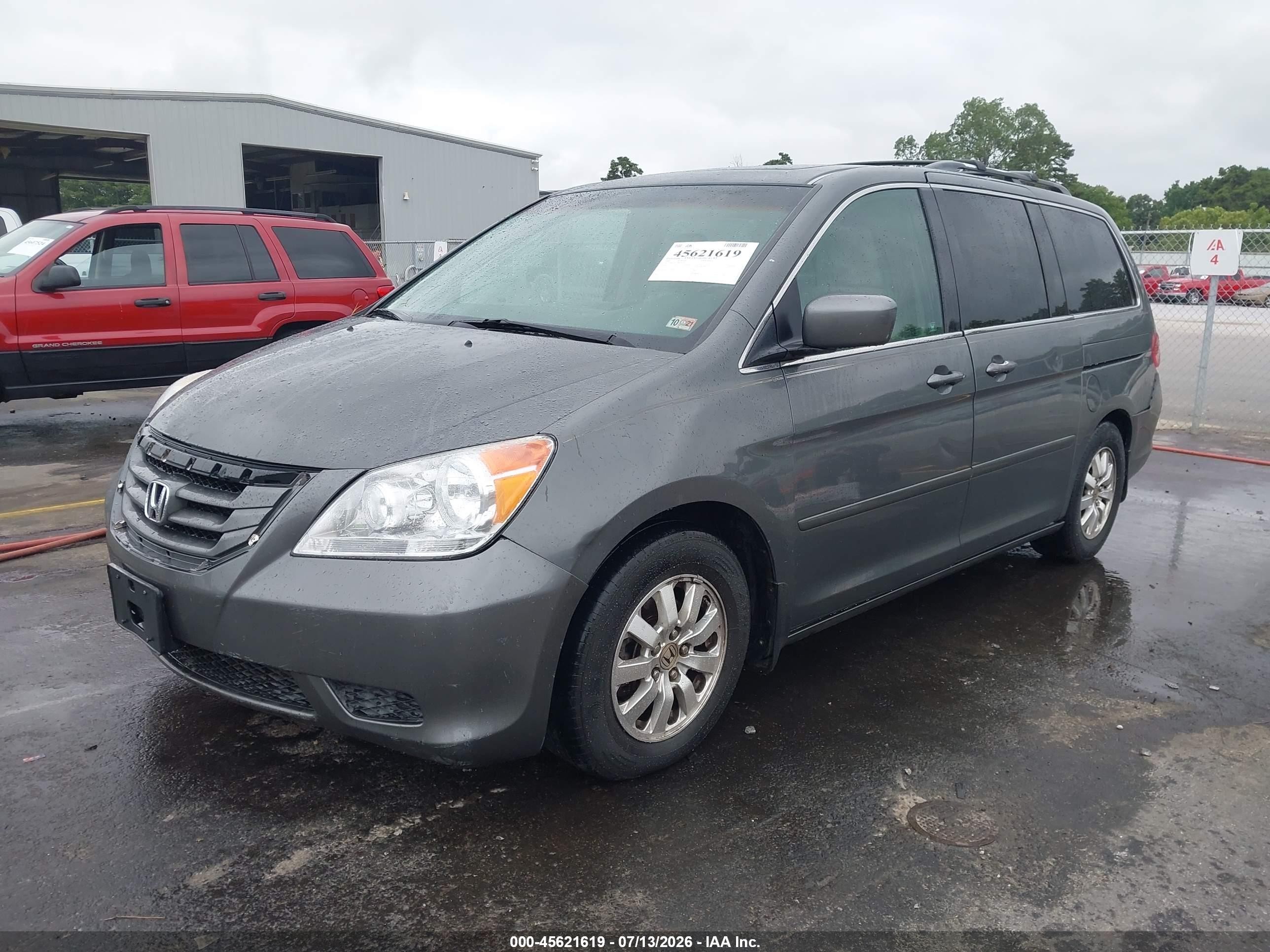 2008 Honda Odyssey Ex-l Gray vin: 5FNRL38718B416346