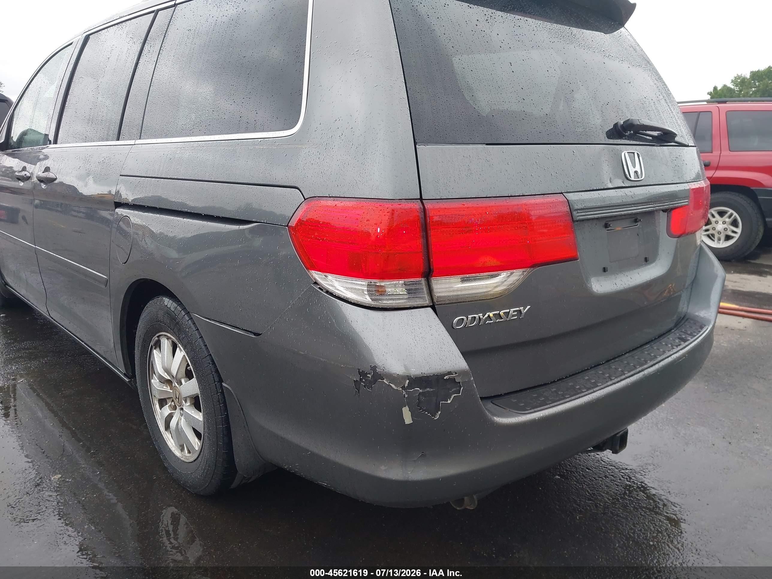2008 Honda Odyssey Ex-l Gray vin: 5FNRL38718B416346