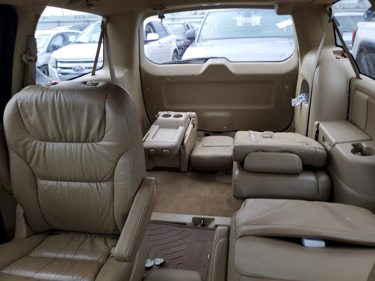 2009 Honda Odyssey Exl Black vin: 5FNRL38719B002081