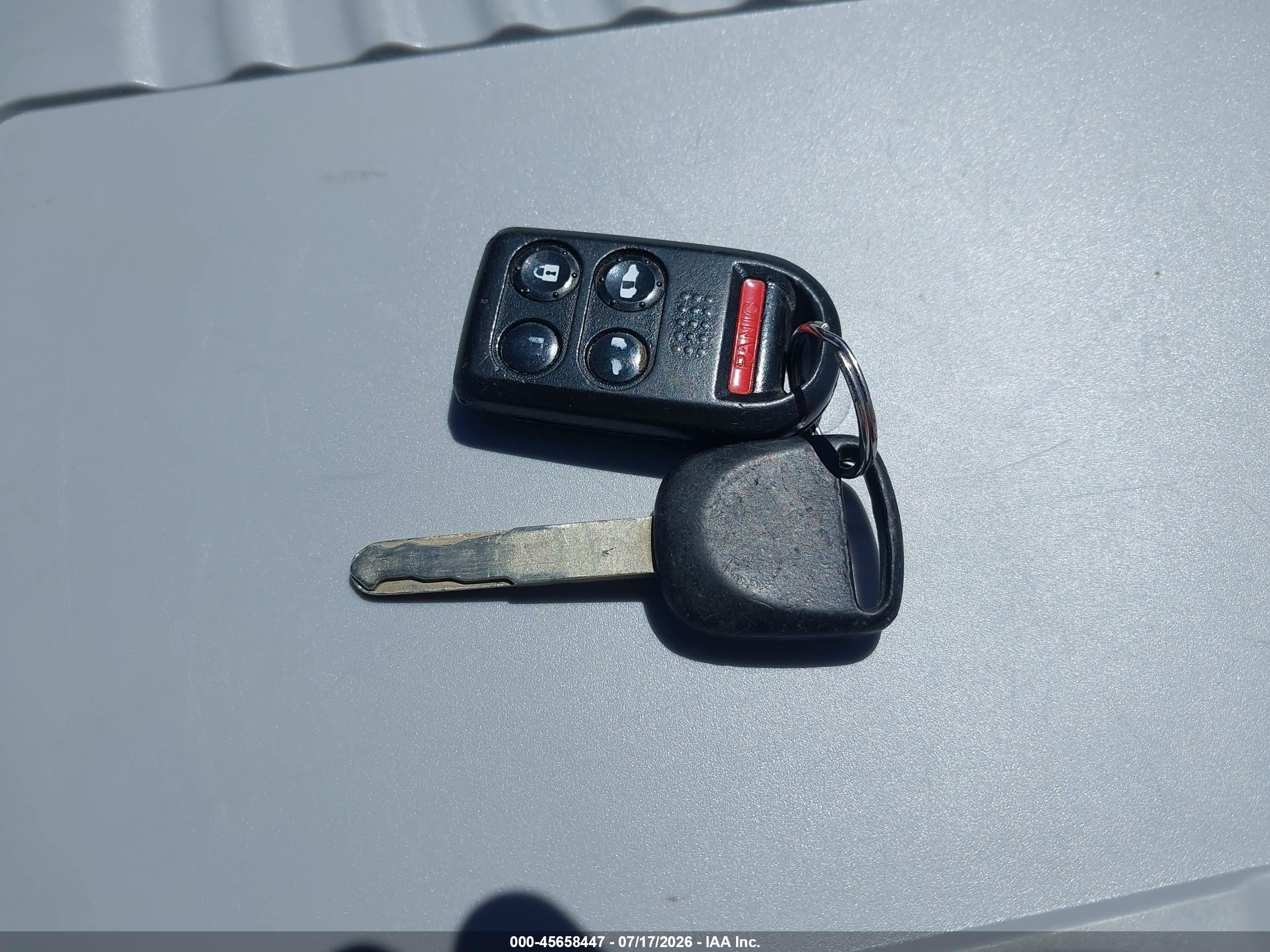 2005 Honda Odyssey Ex-l Light Blue vin: 5FNRL38725B041370