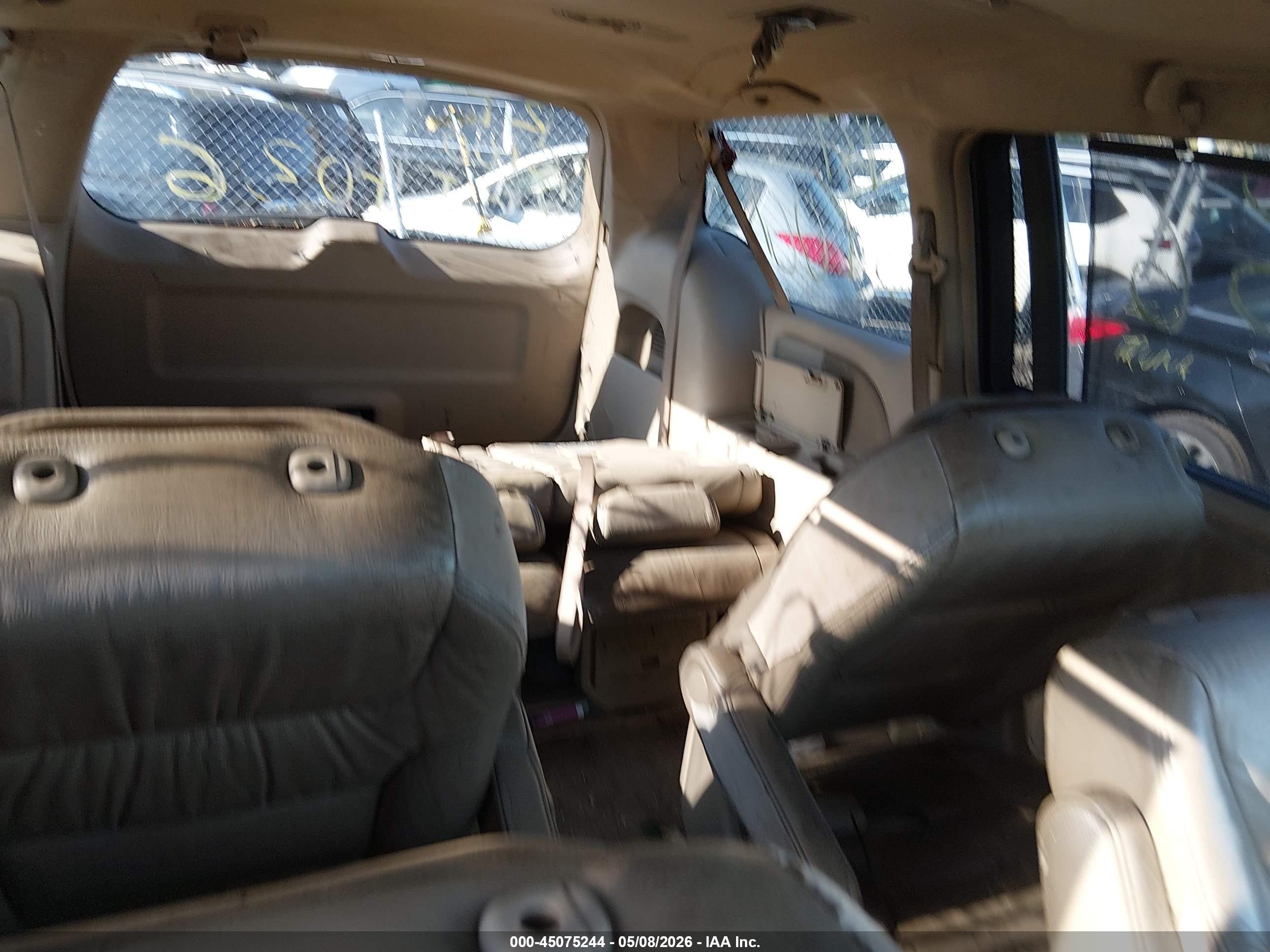 2005 Honda Odyssey Ex-l Red vin: 5FNRL38725B080220