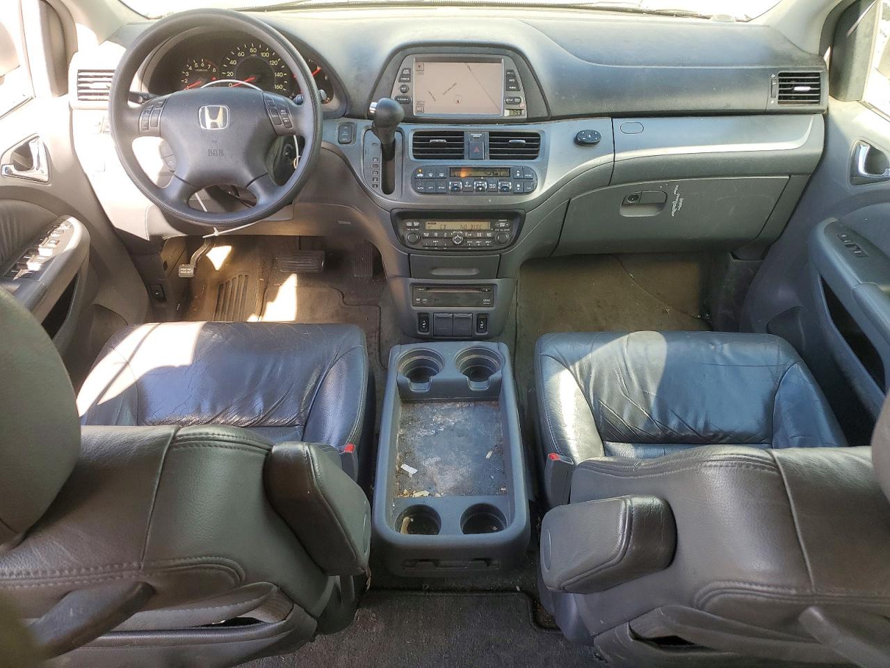 2005 Honda Odyssey Exl Silver vin: 5FNRL38725B096689