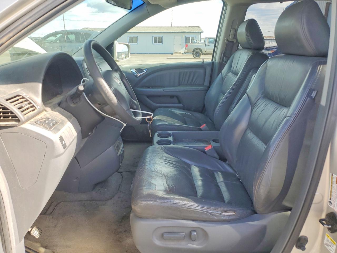 2005 Honda Odyssey Exl Silver vin: 5FNRL38725B096689