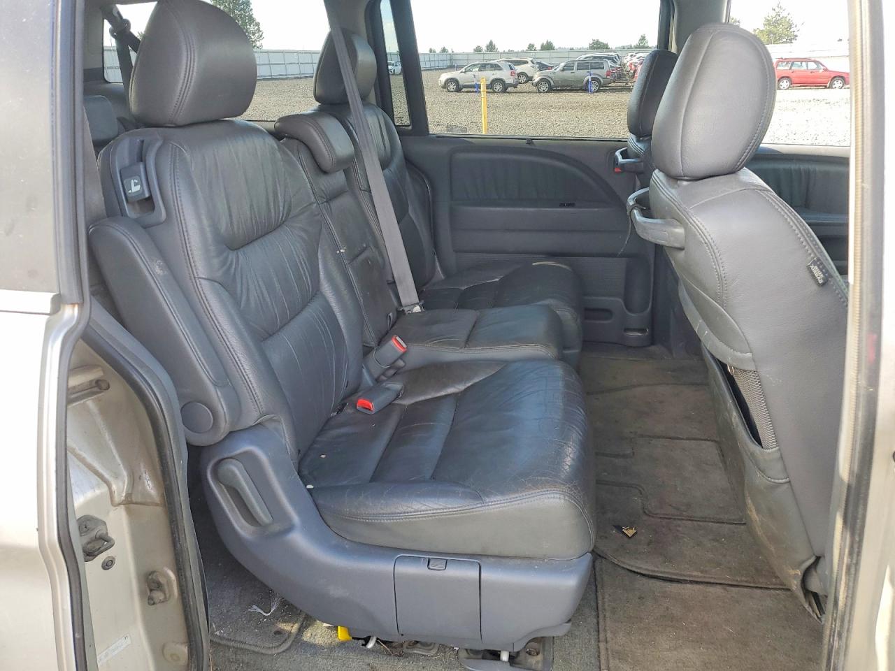 2005 Honda Odyssey Exl Silver vin: 5FNRL38725B096689