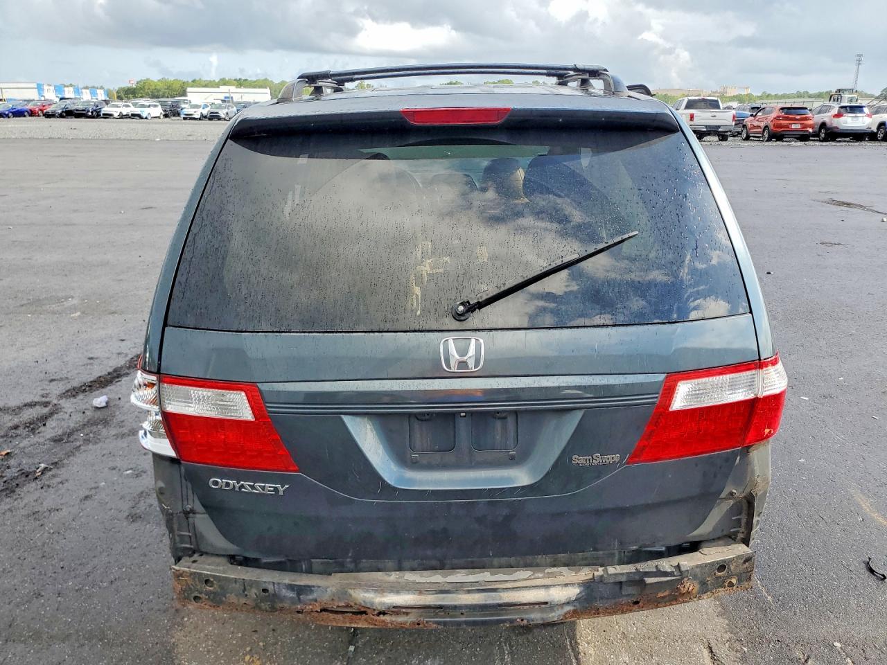 2006 Honda Odyssey Exl Blue vin: 5FNRL38726B027809