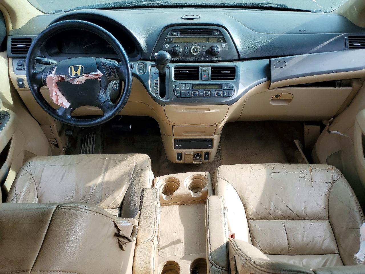 2006 Honda Odyssey Exl Blue vin: 5FNRL38726B027809
