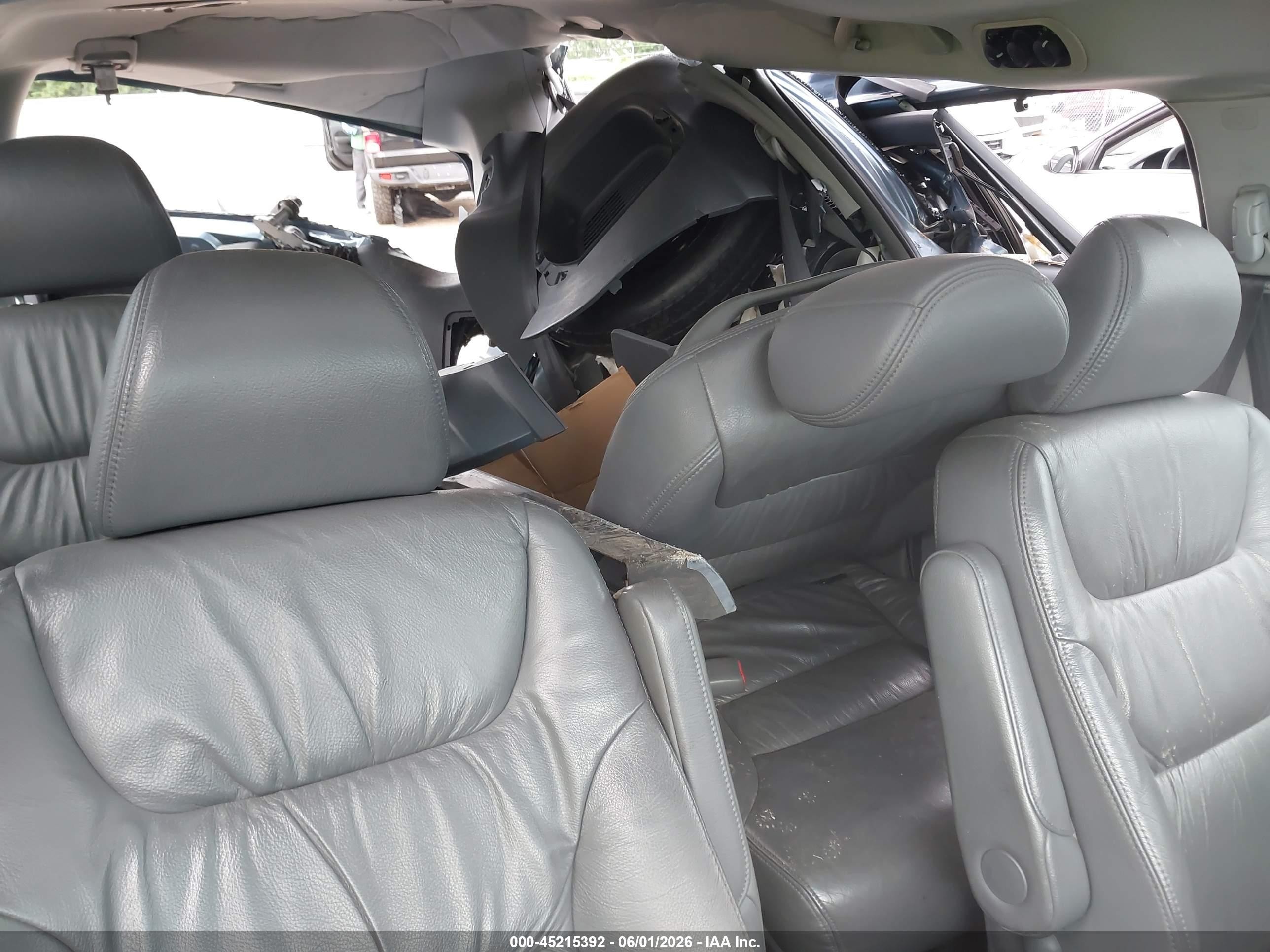2006 Honda Odyssey Ex-l Light Blue vin: 5FNRL38726B046411