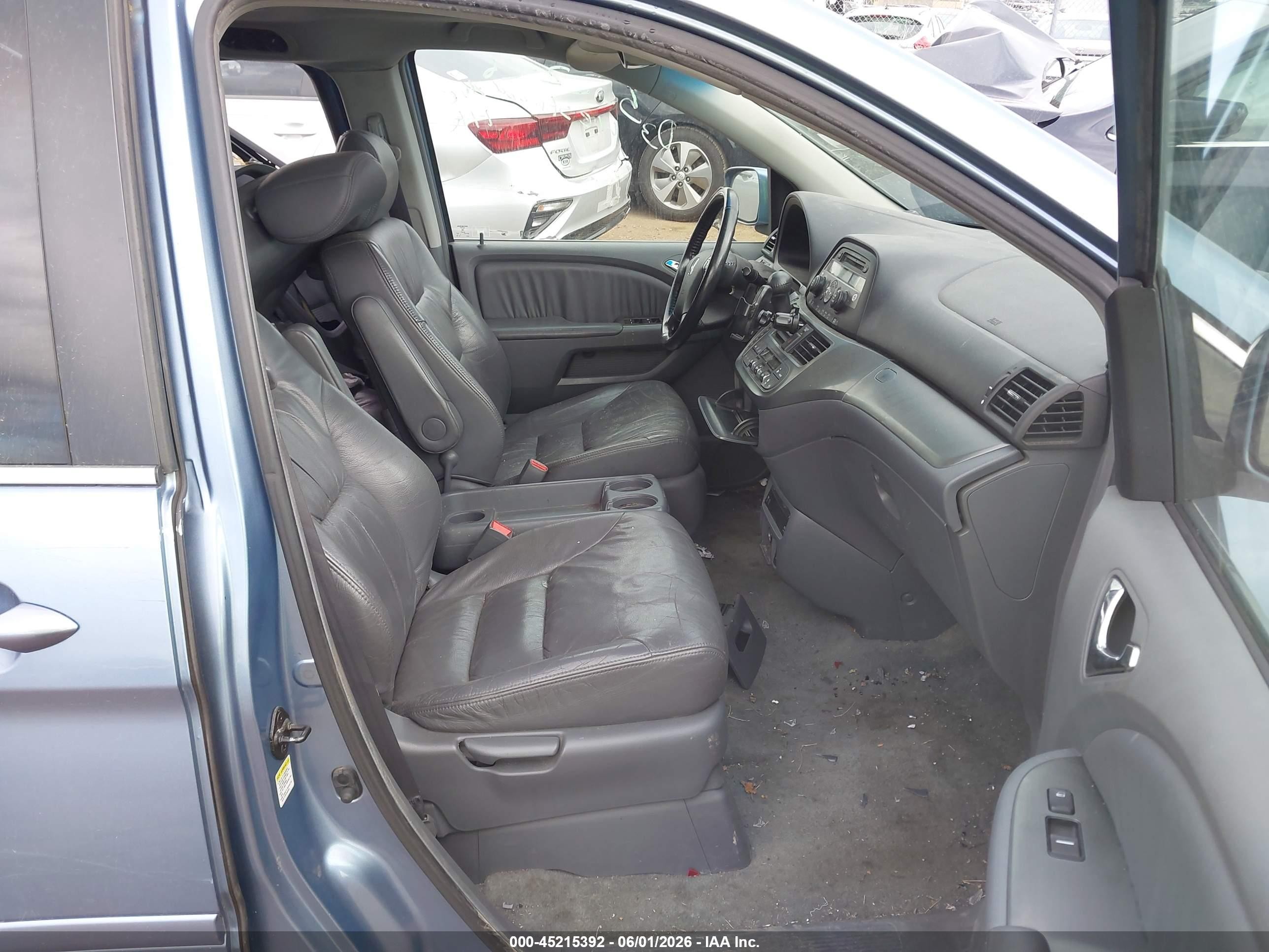 2006 Honda Odyssey Ex-l Light Blue vin: 5FNRL38726B046411