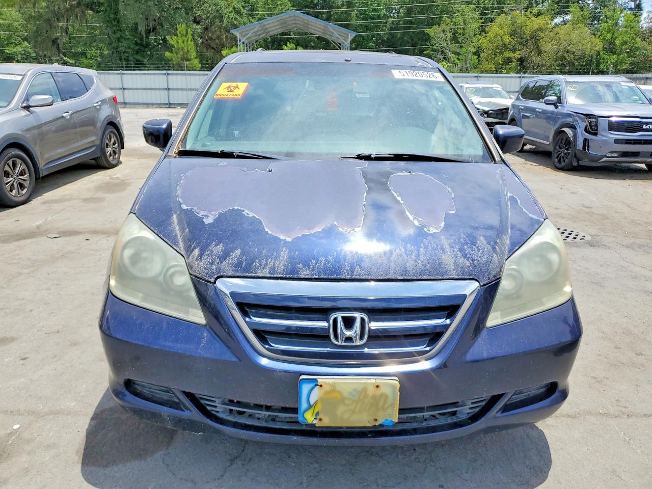 2006 Honda Odyssey Exl Blue vin: 5FNRL38726B047168