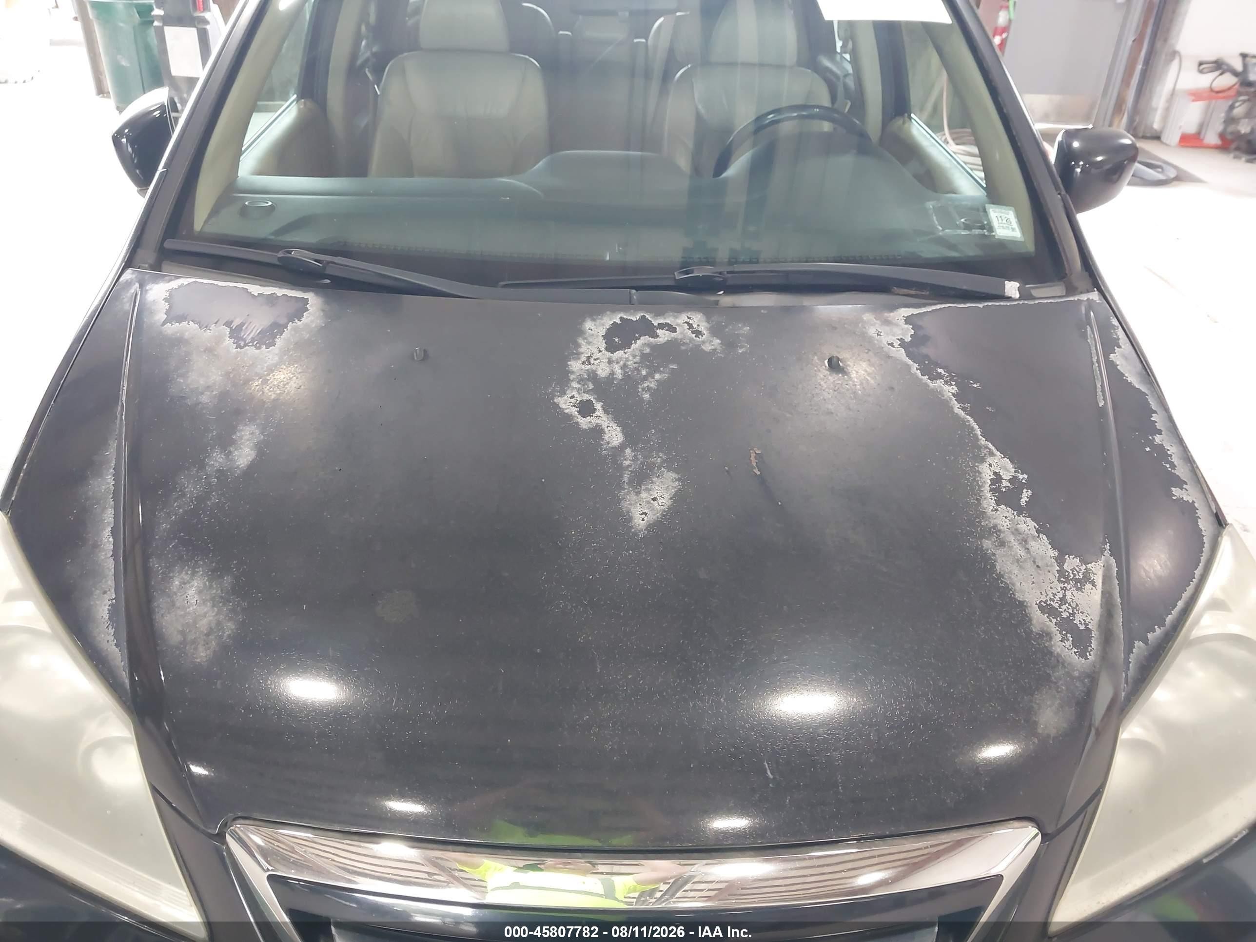 2007 Honda Odyssey Ex-l Black vin: 5FNRL38727B030064