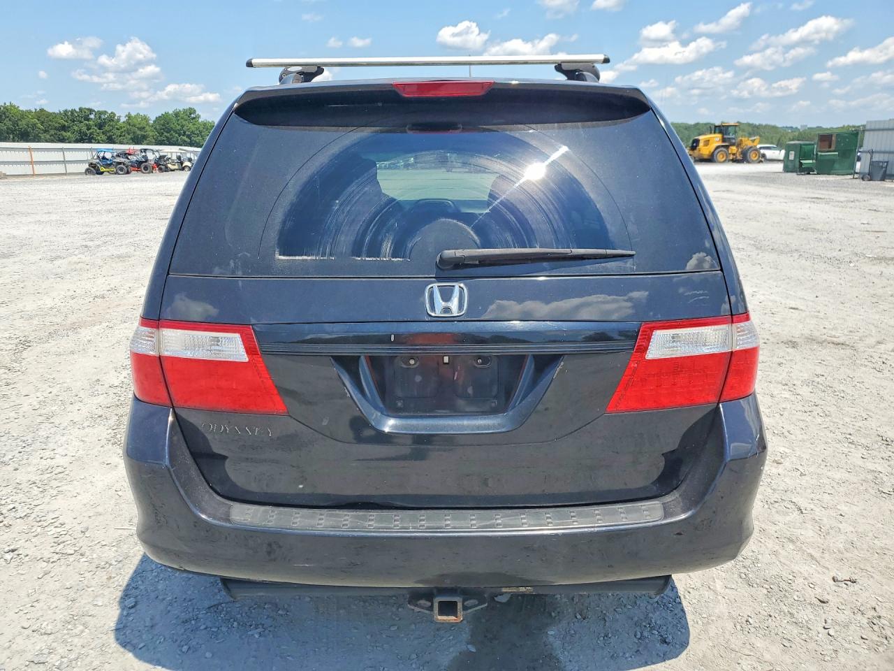 2007 Honda Odyssey Exl Black vin: 5FNRL38727B044157