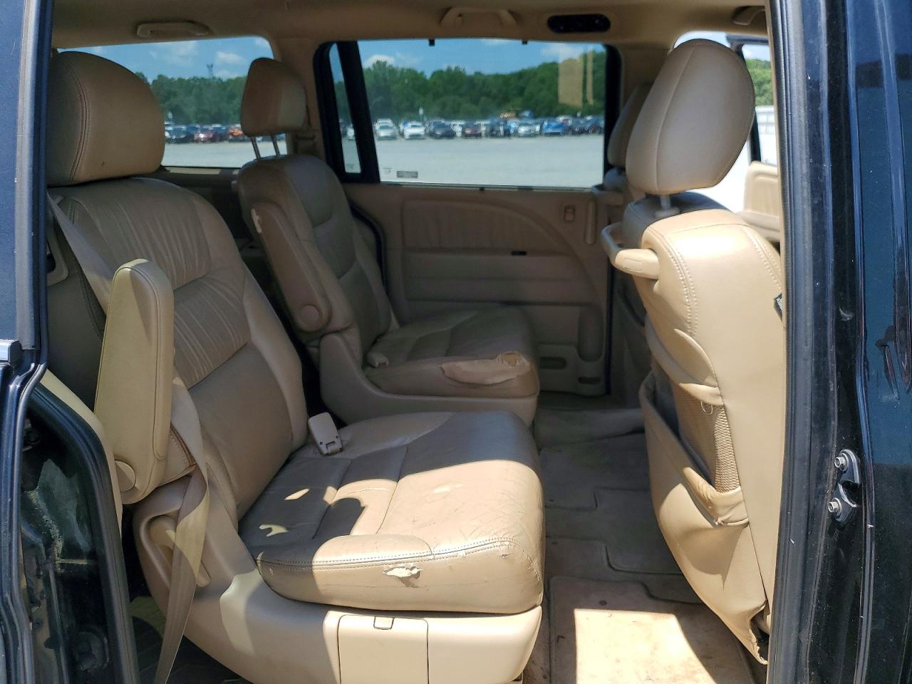 2007 Honda Odyssey Exl Black vin: 5FNRL38727B044157