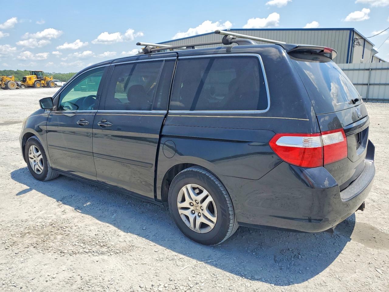 2007 Honda Odyssey Exl Black vin: 5FNRL38727B044157