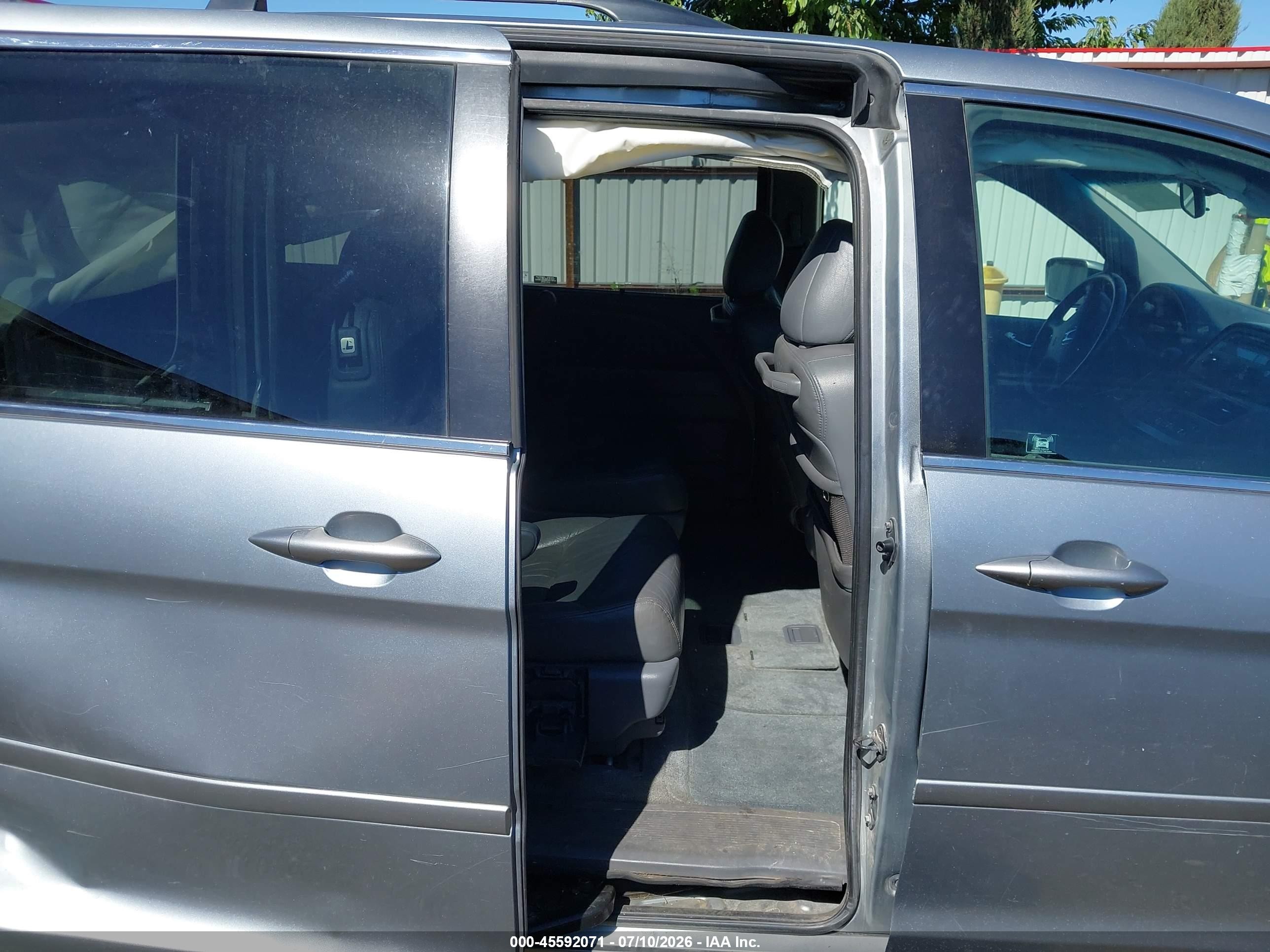 2007 Honda Odyssey Ex-l Pewter vin: 5FNRL38727B059371