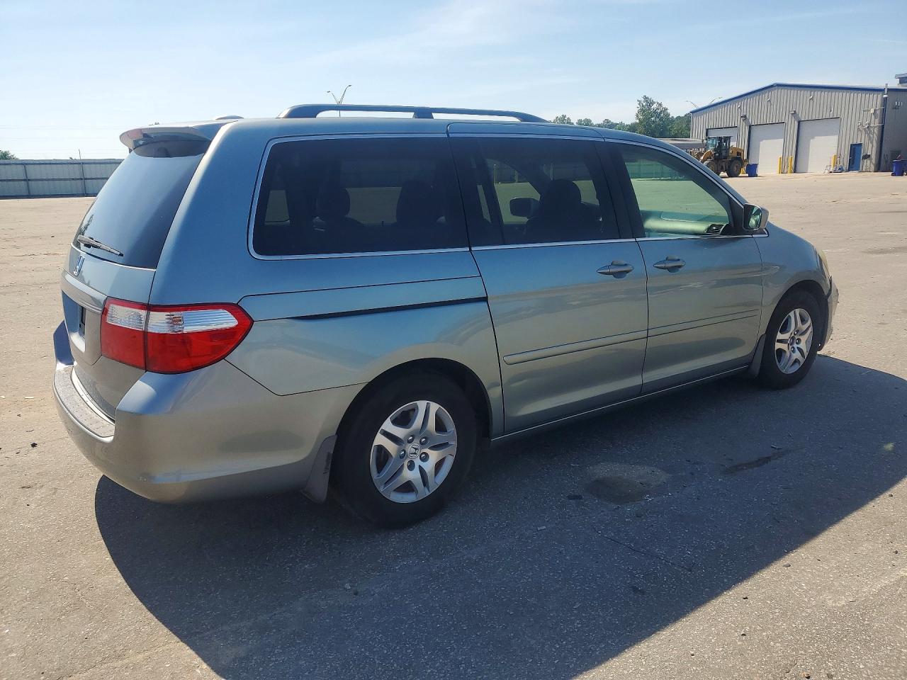 2007 Honda Odyssey Exl Gray vin: 5FNRL38727B063629