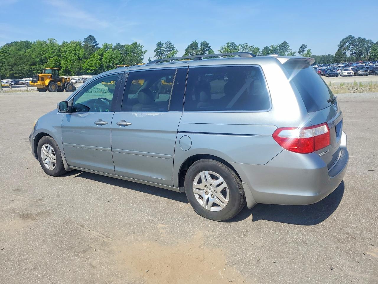 2007 Honda Odyssey Exl Gray vin: 5FNRL38727B063629