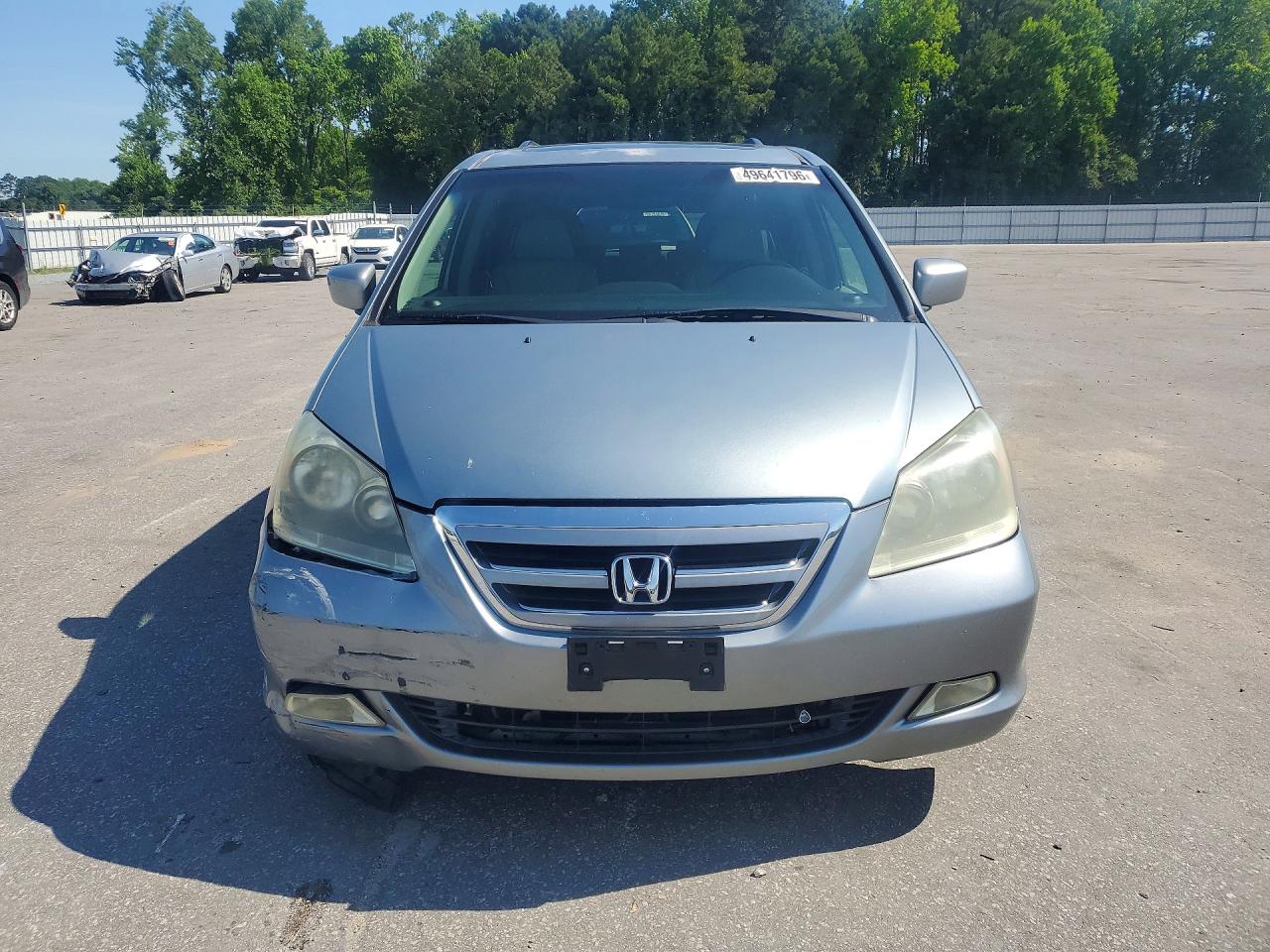 2007 Honda Odyssey Exl Gray vin: 5FNRL38727B063629