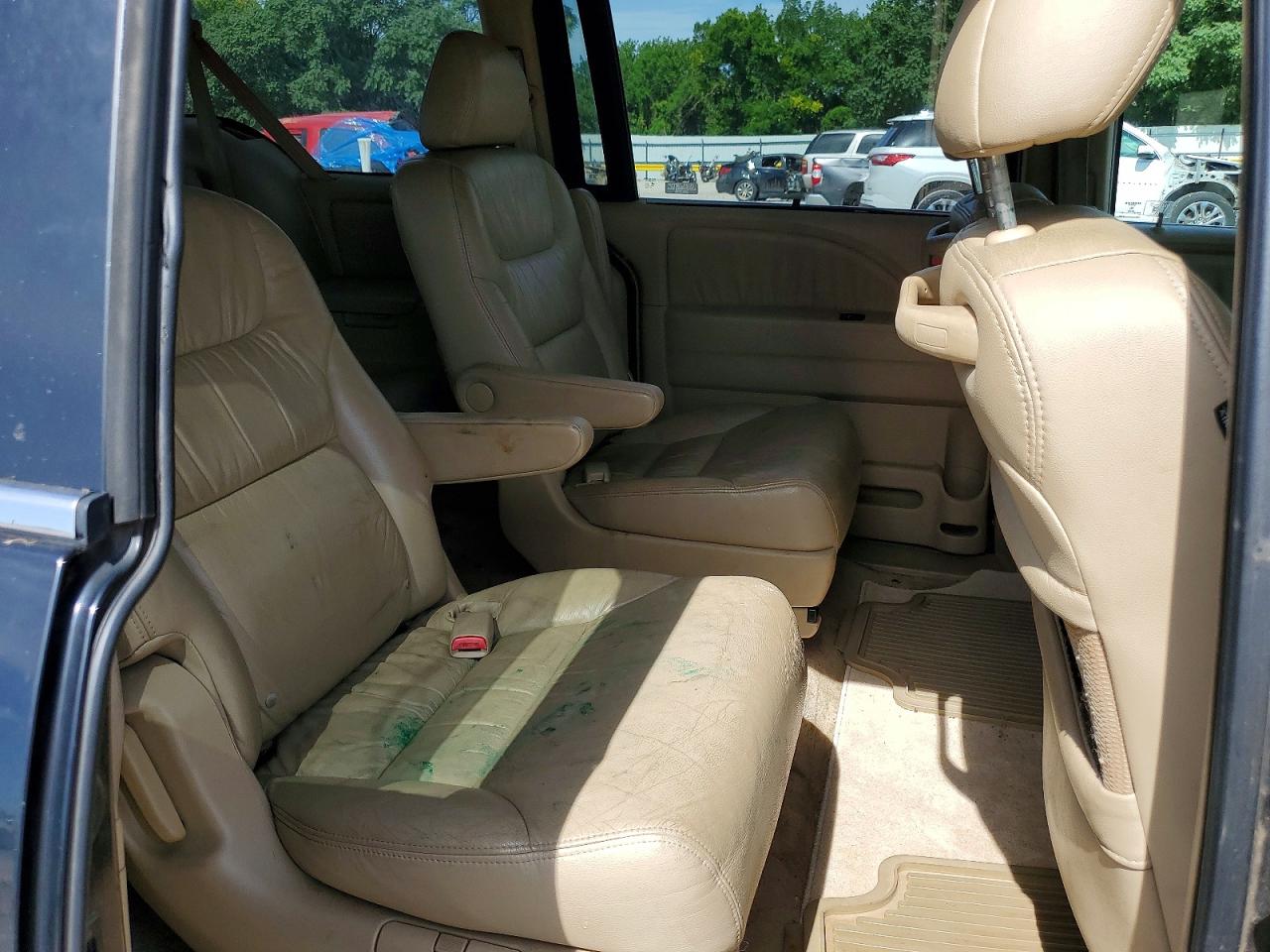 2007 Honda Odyssey Exl Black vin: 5FNRL38727B136207