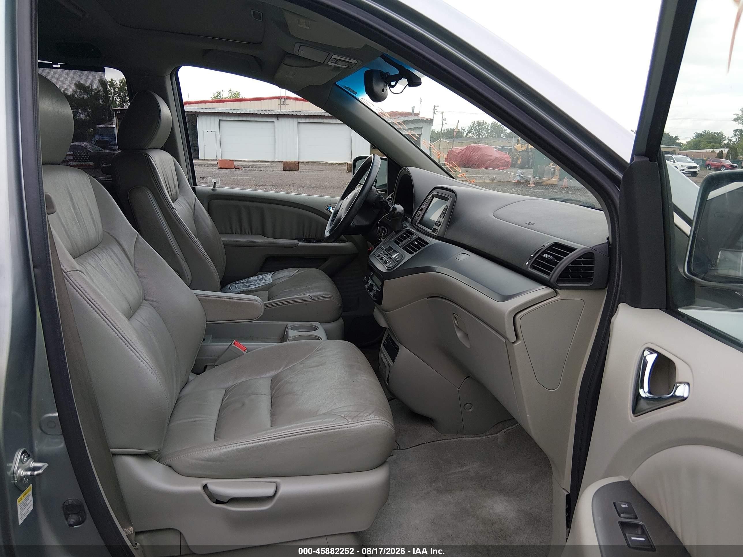 2007 Honda Odyssey Ex-l Silver vin: 5FNRL38727B139253