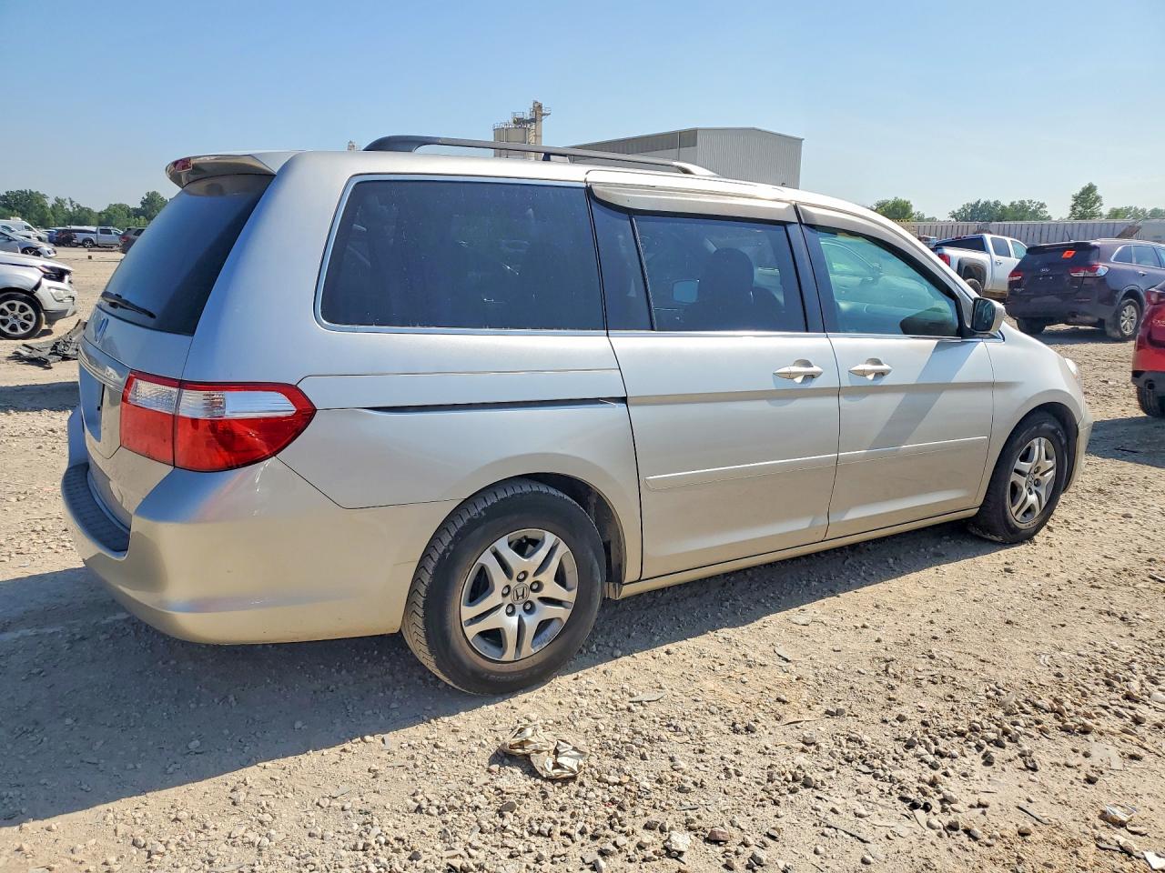 2007 Honda Odyssey Exl Silver vin: 5FNRL38727B404107