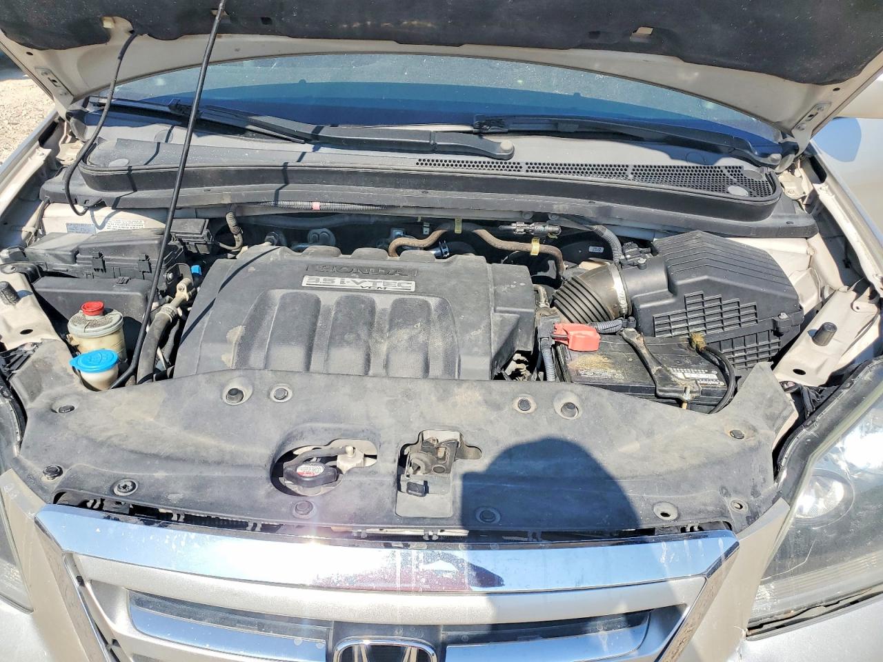 2007 Honda Odyssey Exl Silver vin: 5FNRL38727B404107