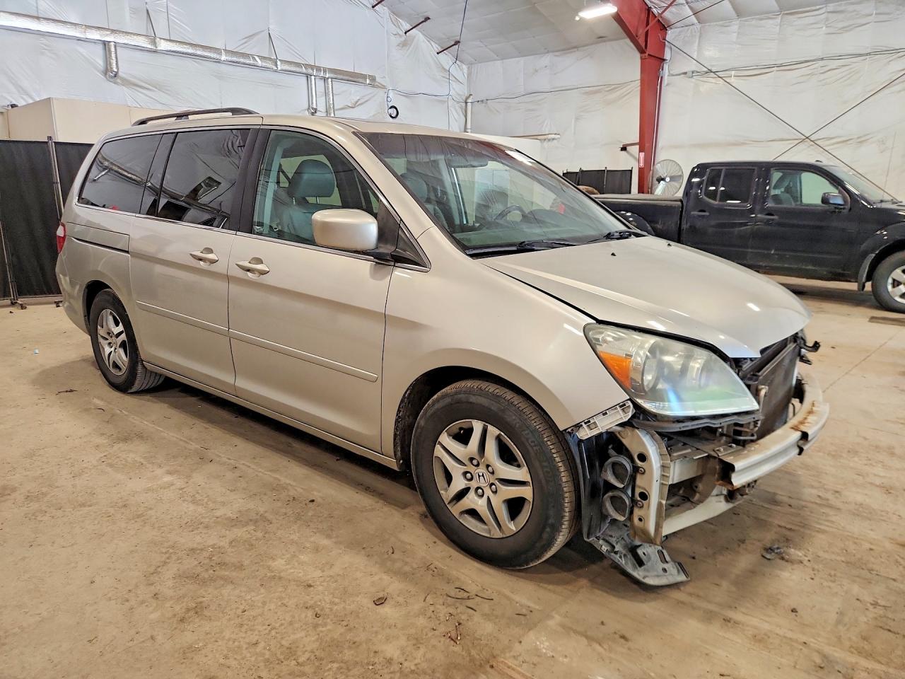 2007 Honda Odyssey Exl Серебряный vin: 5FNRL38727B415110