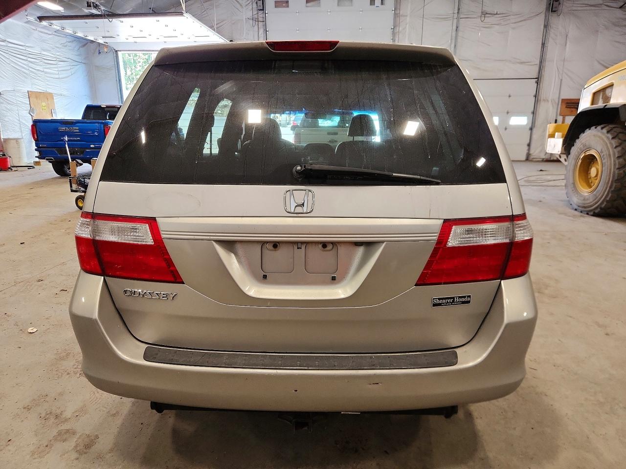 2007 Honda Odyssey Exl Серебряный vin: 5FNRL38727B415110