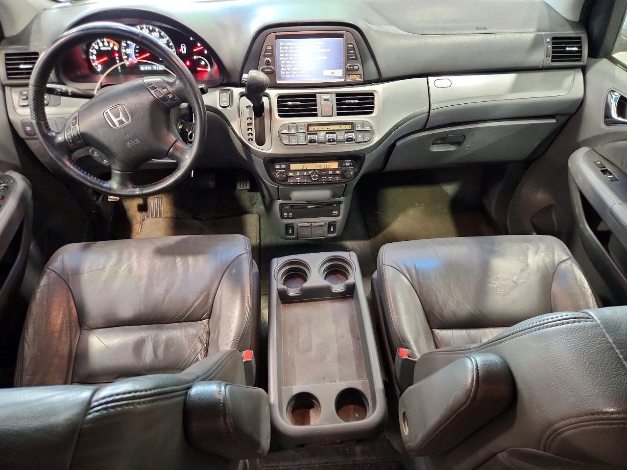 2007 Honda Odyssey Exl Серебряный vin: 5FNRL38727B415110