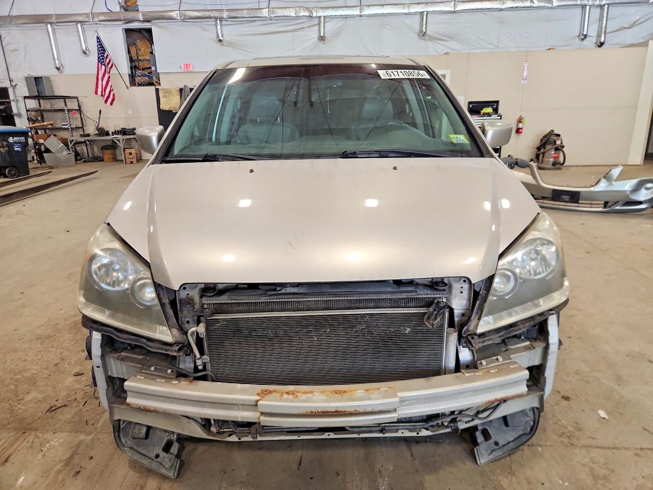 2007 Honda Odyssey Exl Серебряный vin: 5FNRL38727B415110