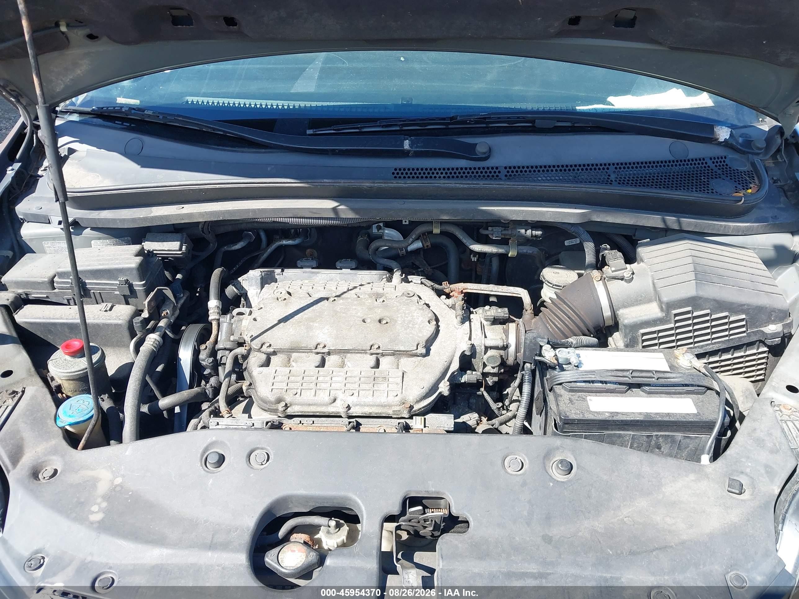 2007 Honda Odyssey Ex-l Gray vin: 5FNRL38727B429041