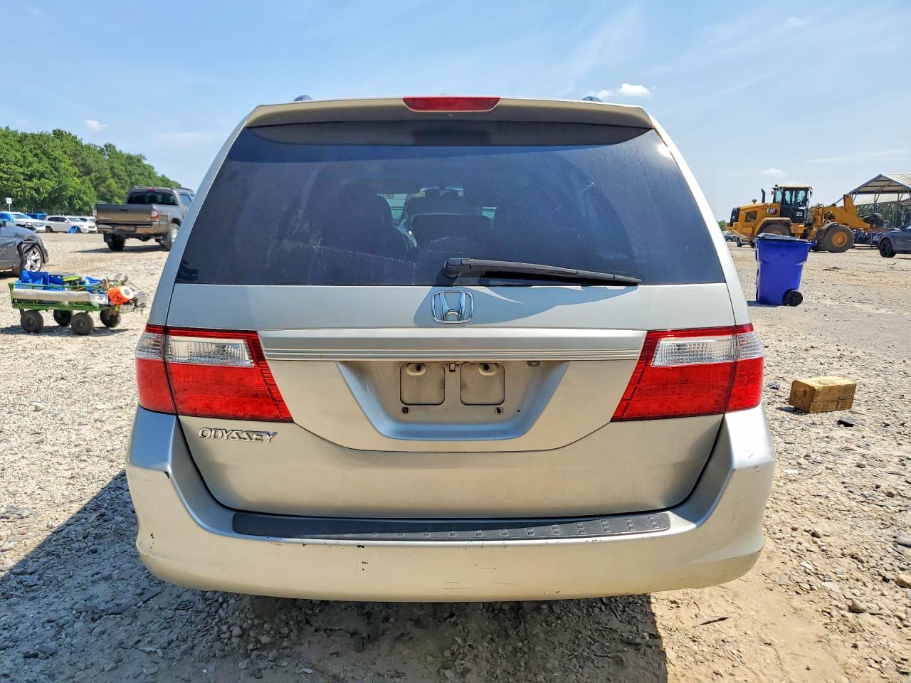 2007 Honda Odyssey Exl Silver vin: 5FNRL38727B434157