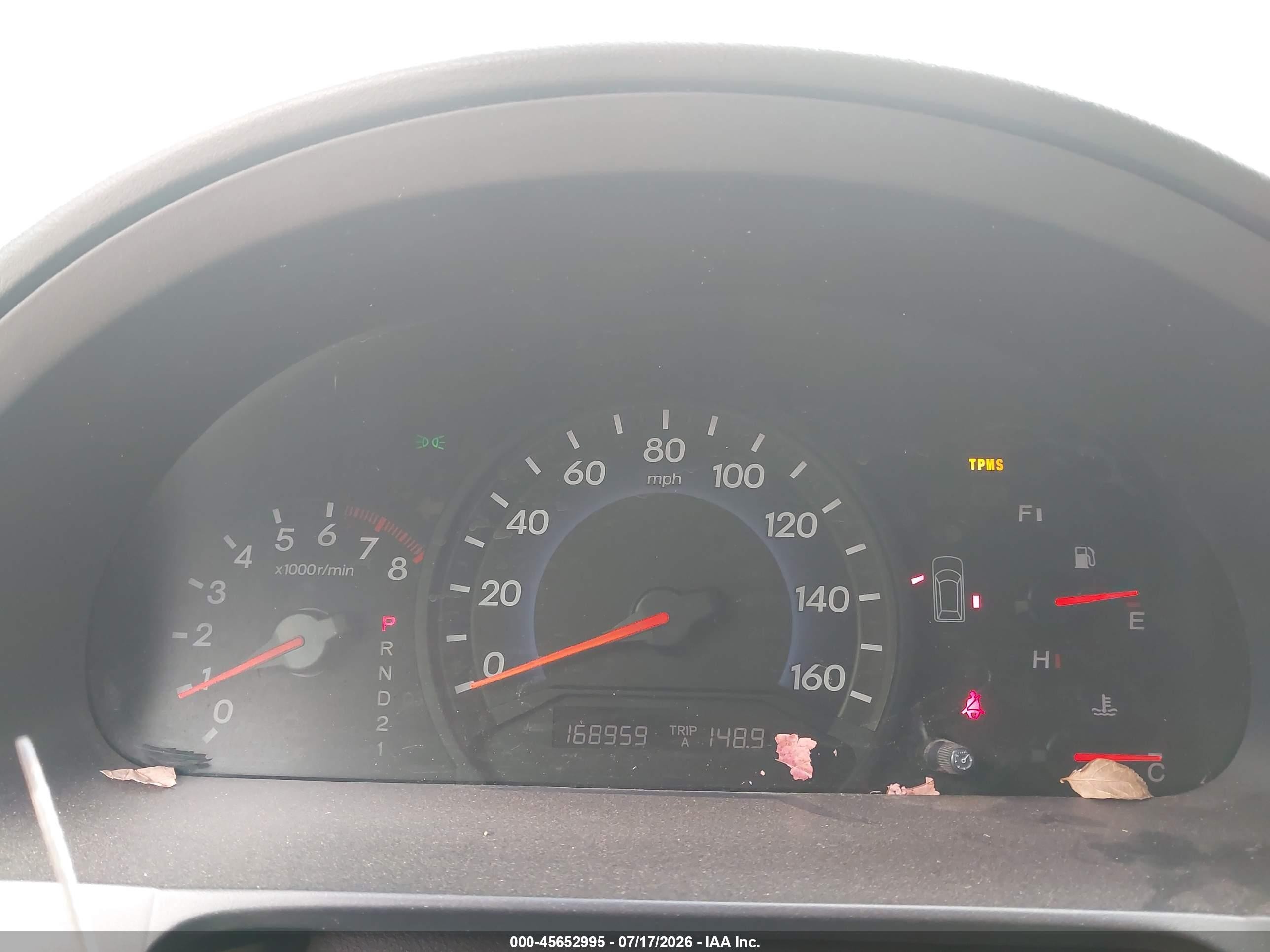 2007 Honda Odyssey Ex-l Red vin: 5FNRL38727B461438