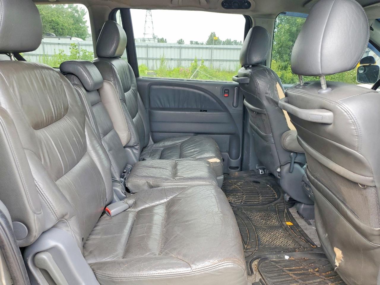 2007 Honda Odyssey Exl Silver vin: 5FNRL38727B507107