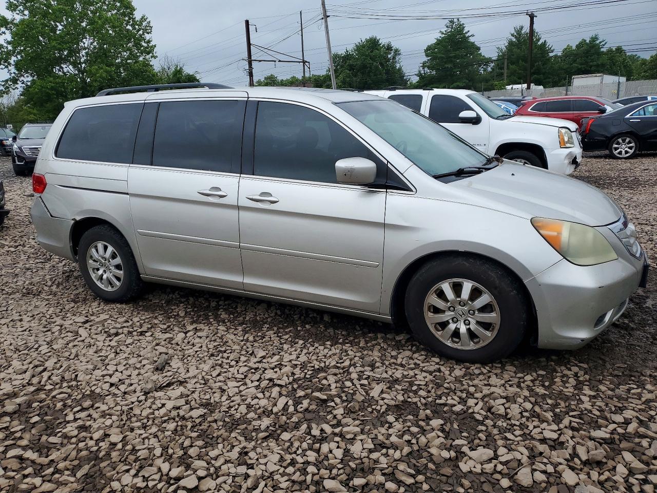 2008 Honda Odyssey Exl Gray vin: 5FNRL38728B018109