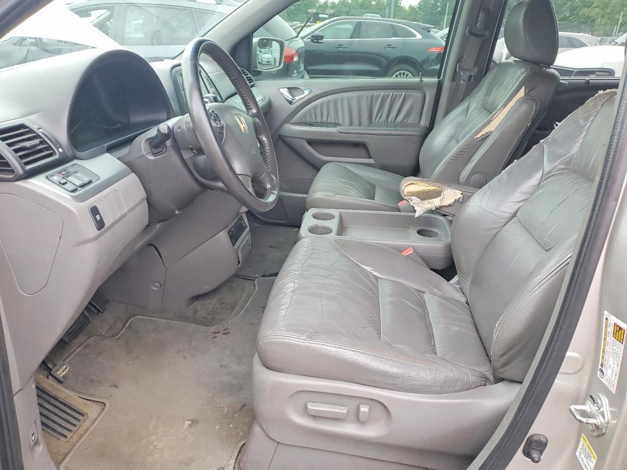 2008 Honda Odyssey Exl Gray vin: 5FNRL38728B018109