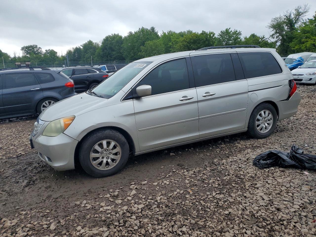 2008 Honda Odyssey Exl Gray vin: 5FNRL38728B018109