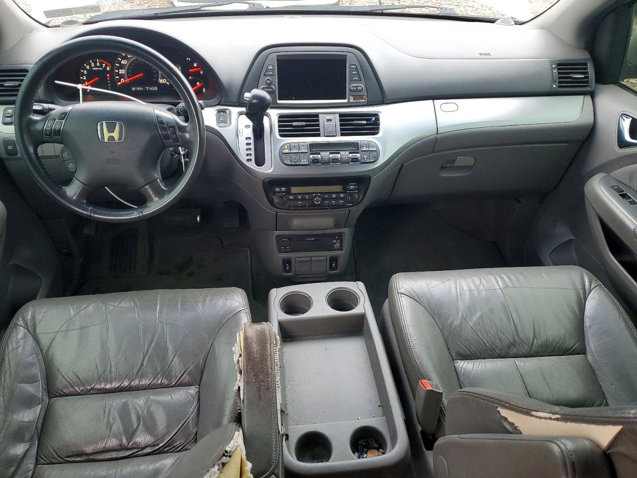 2008 Honda Odyssey Exl Gray vin: 5FNRL38728B018109