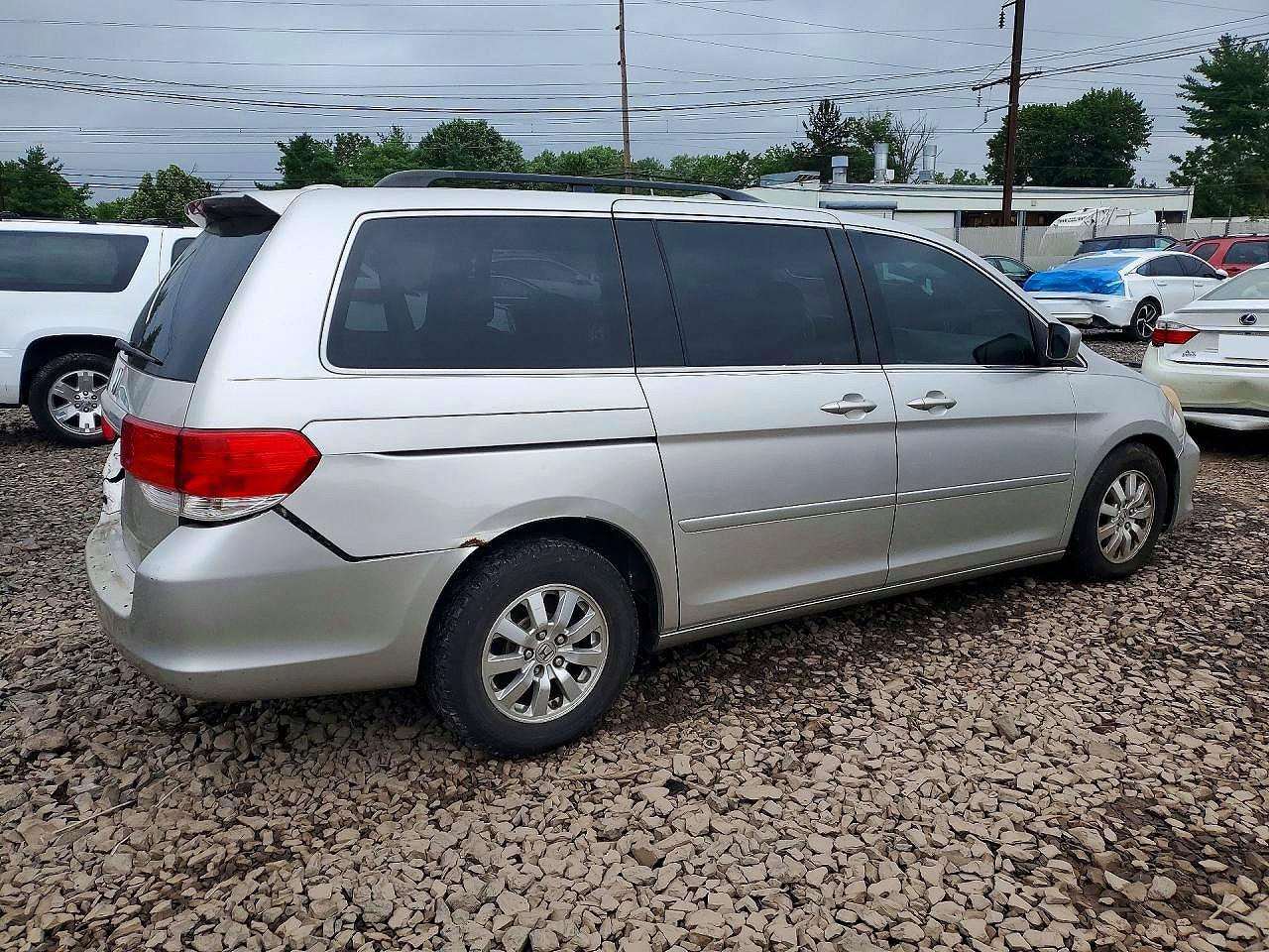 2008 Honda Odyssey Exl Gray vin: 5FNRL38728B018109