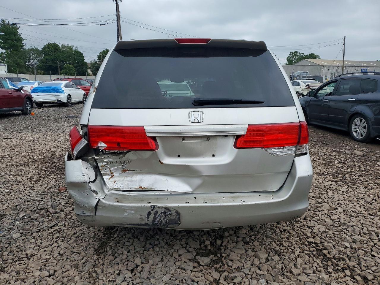2008 Honda Odyssey Exl Gray vin: 5FNRL38728B018109