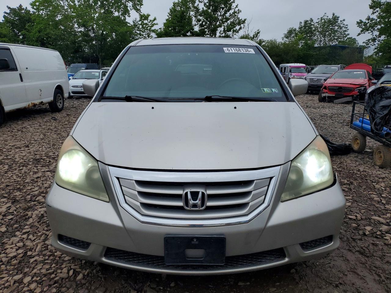 2008 Honda Odyssey Exl Gray vin: 5FNRL38728B018109