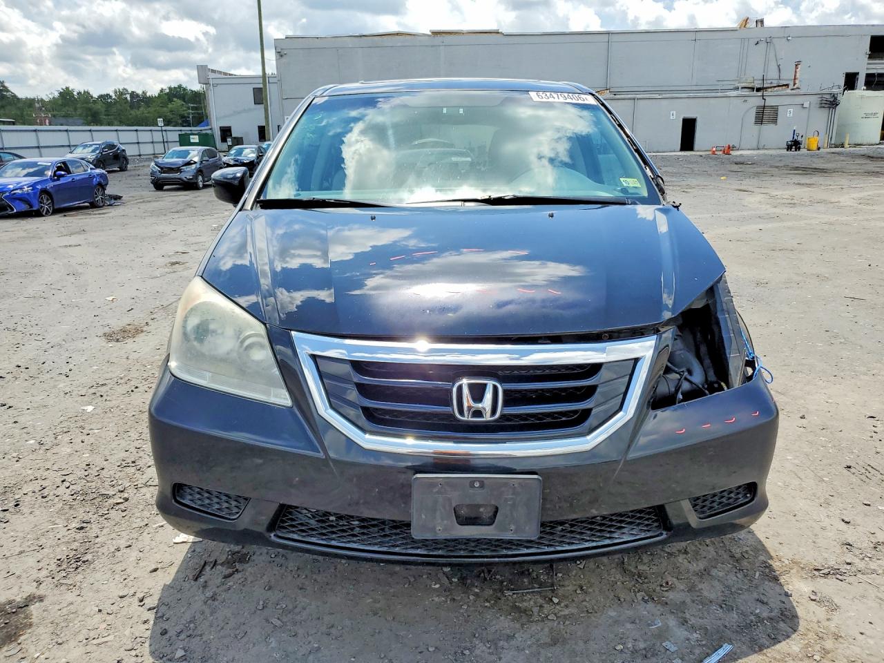 2008 Honda Odyssey Exl Black vin: 5FNRL38728B024783