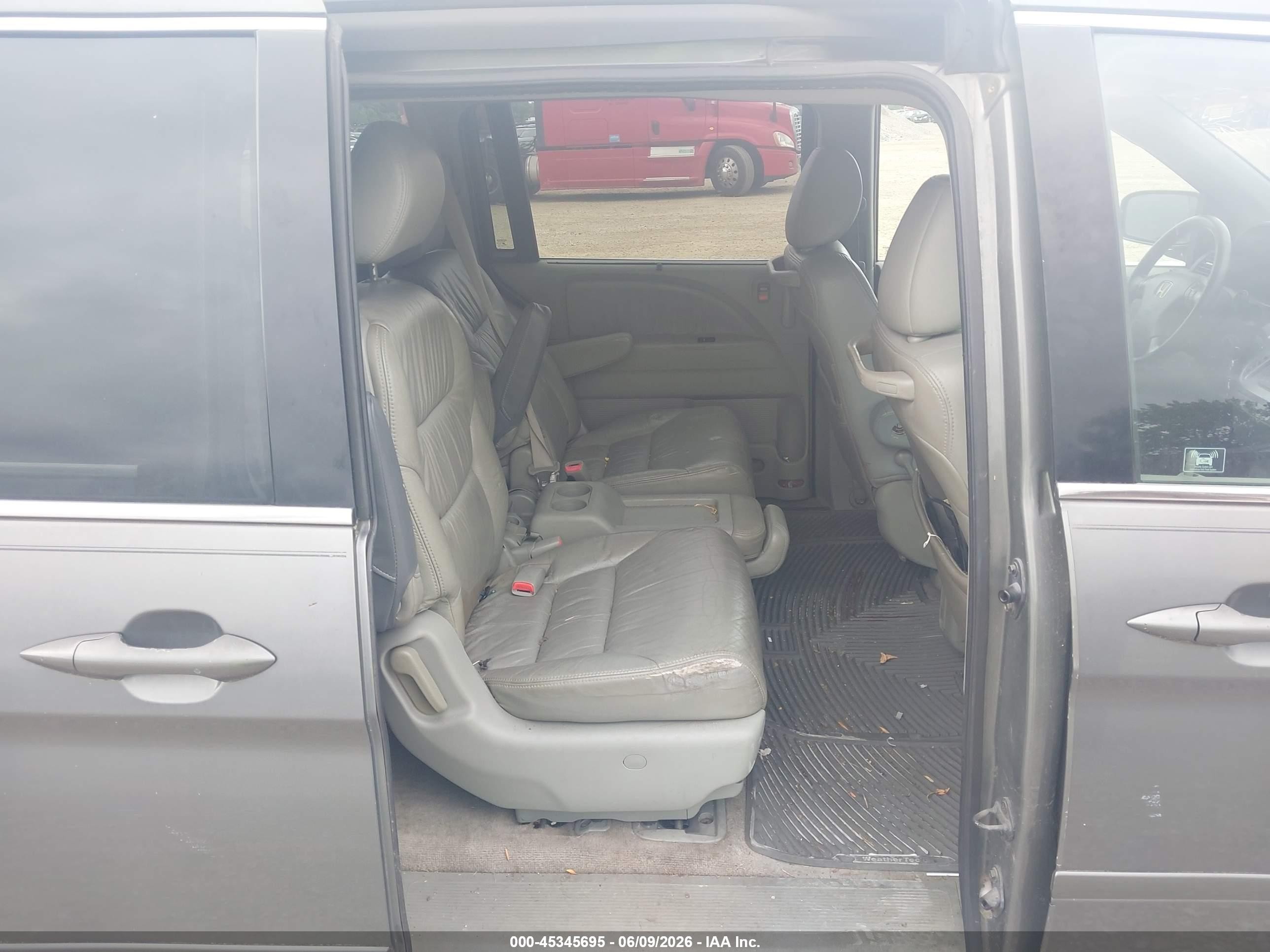 2008 Honda Odyssey Ex-l Tan vin: 5FNRL38728B407056